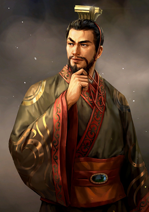 ROTK character portrait of Liu Bang